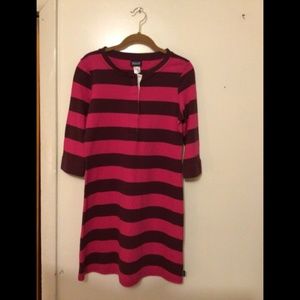 Patagonia Organic Cotton nautical  Women’s dress SZ M